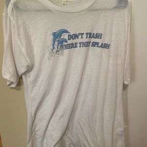 Oversized white shirt